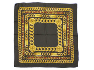 シャネル/シルクスカーフ 【チェーン柄】 – セレブブランド