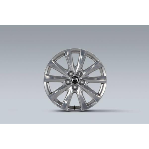 マツダ（MAZDA）アルミホイール(18×7.0J) ポリッシュ 1本 エアバルブ付