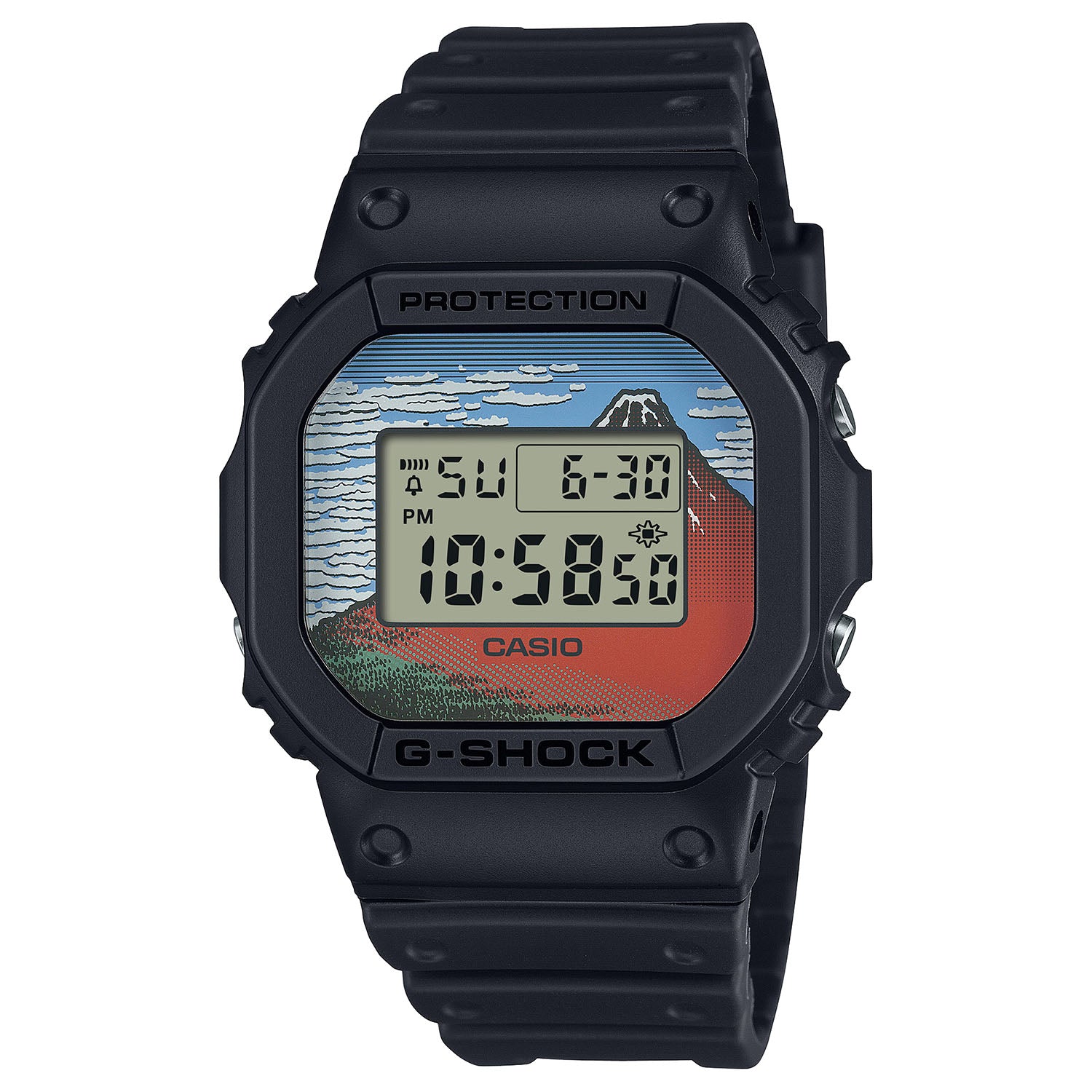 Gショック】葛飾北斎 / 凱風快晴 / DW-5600KHG24-1JR – GQ SHOP