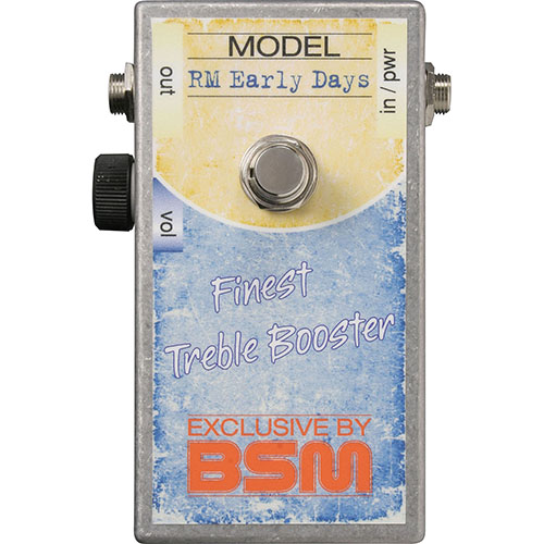 BSM RM Early Days｜トレブル・ブースター 初期のレンジマスター