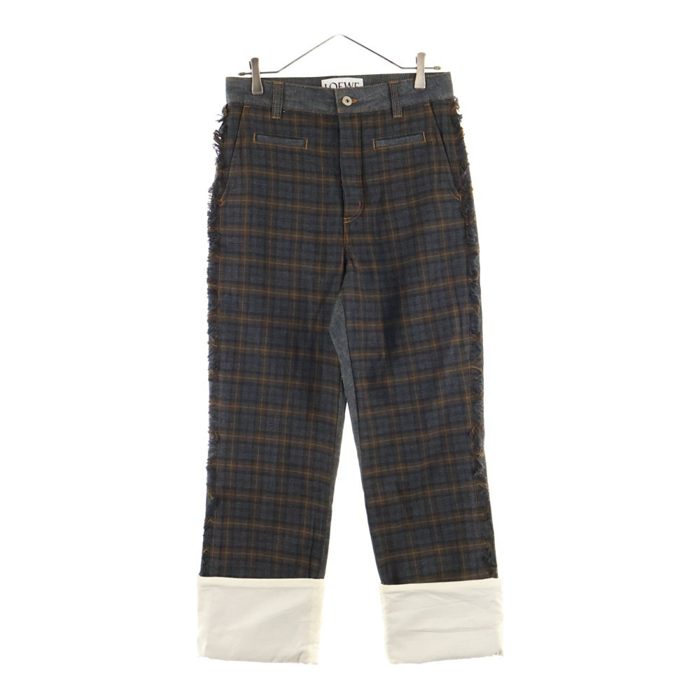 LOEWE(ロエベ) FISHERMAN CHECK PATCH JEAN フィッシャーマン チェック