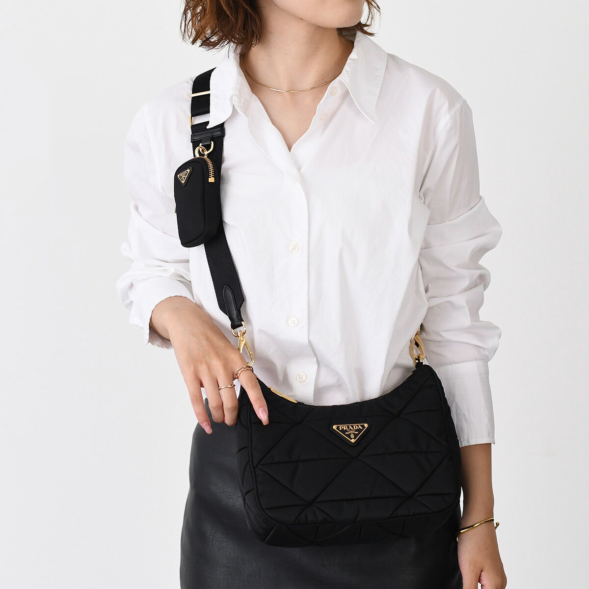 楽天市場】プラダ ポーチ（斜め掛/肩掛（ショルダーバッグ）斜め掛け