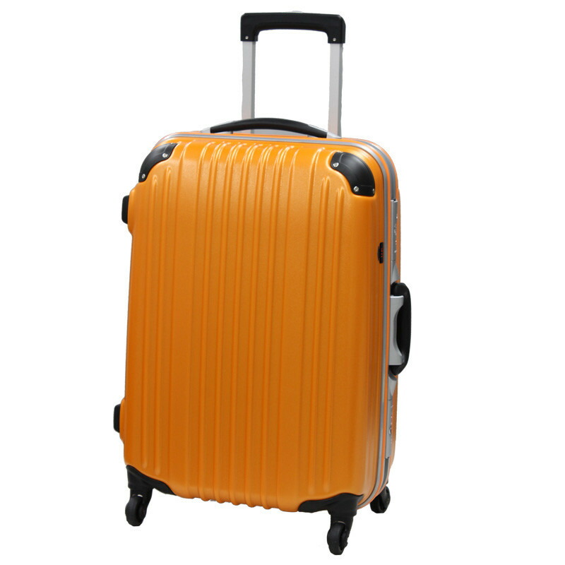 楽天市場】ハードキャリー オレンジ TSAロック 4輪キャスター キャリー