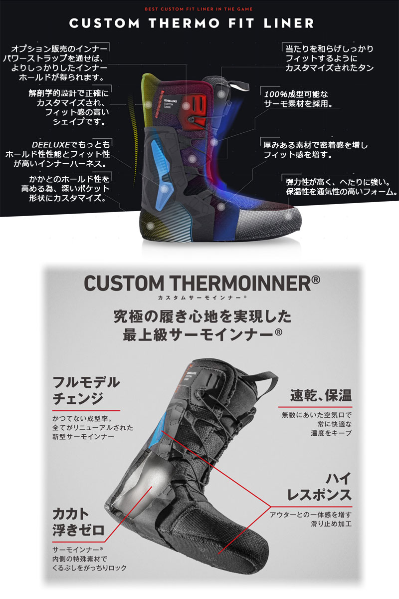 楽天市場】24-25 DEELUXE/ディーラックス TEAM PRO ctf チームプロ