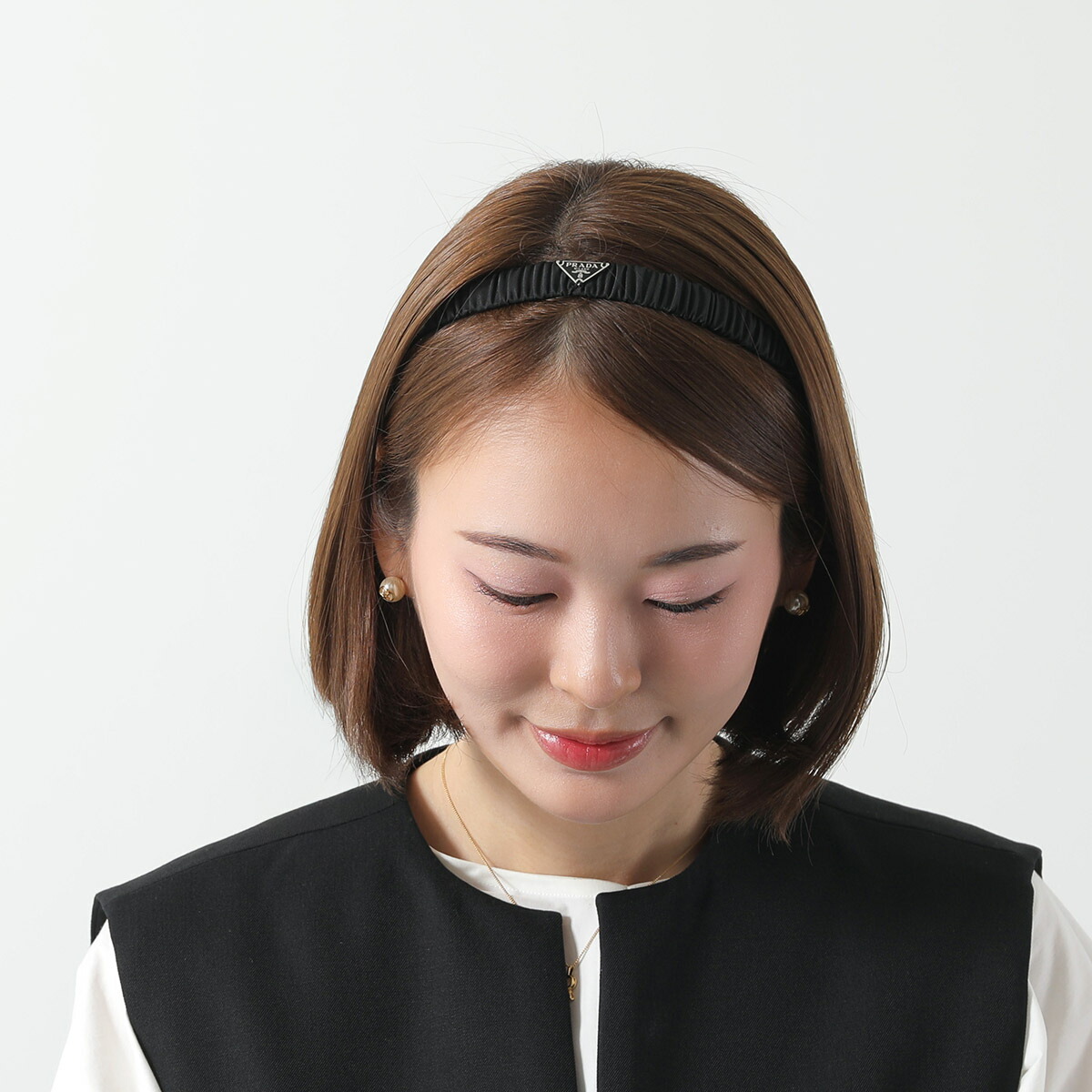 楽天市場】PRADA プラダ ヘッドバンド 1IE021 2DMI レディース Re