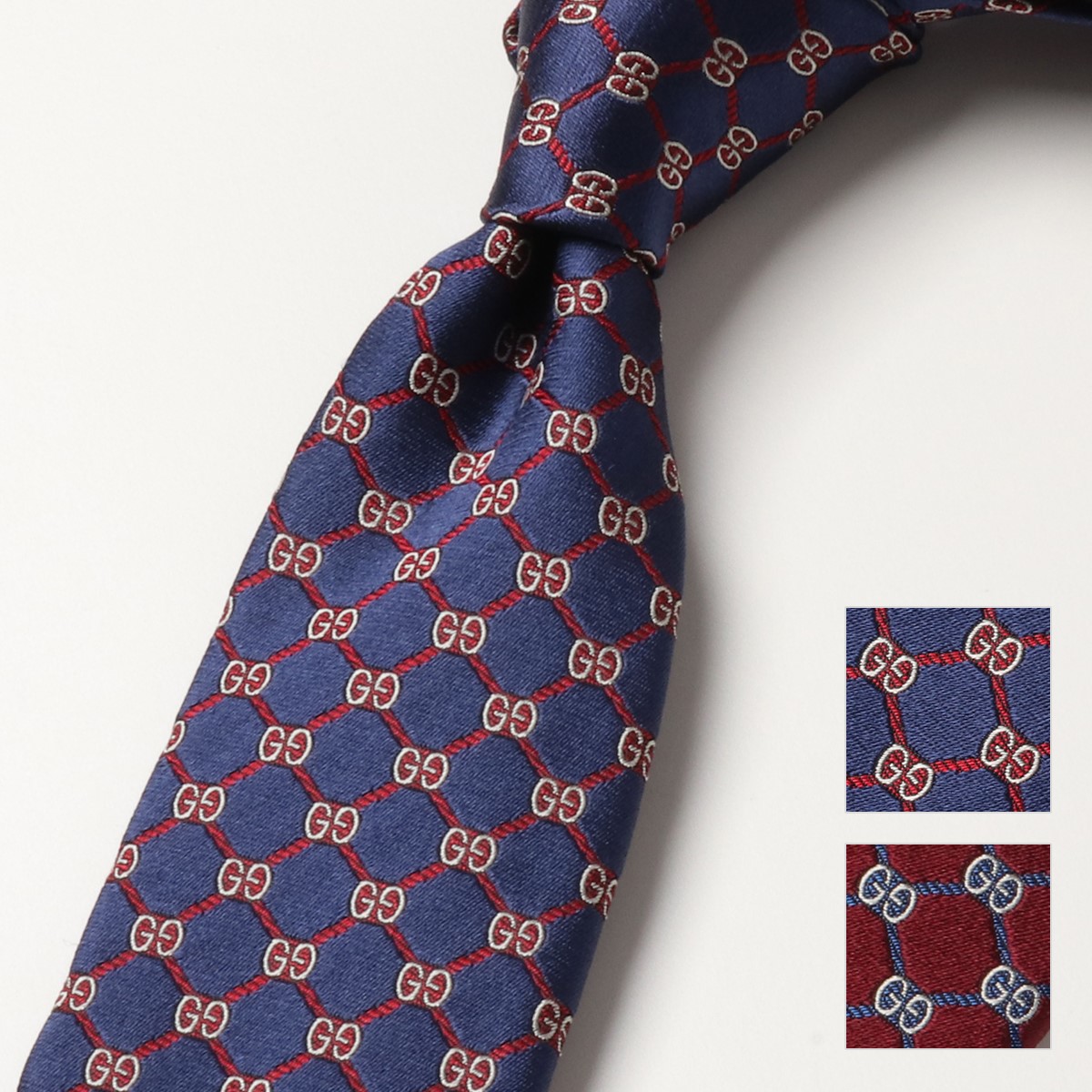 楽天市場】GUCCI グッチ ネクタイ GUSHION 625461 4E002 メンズ シルク