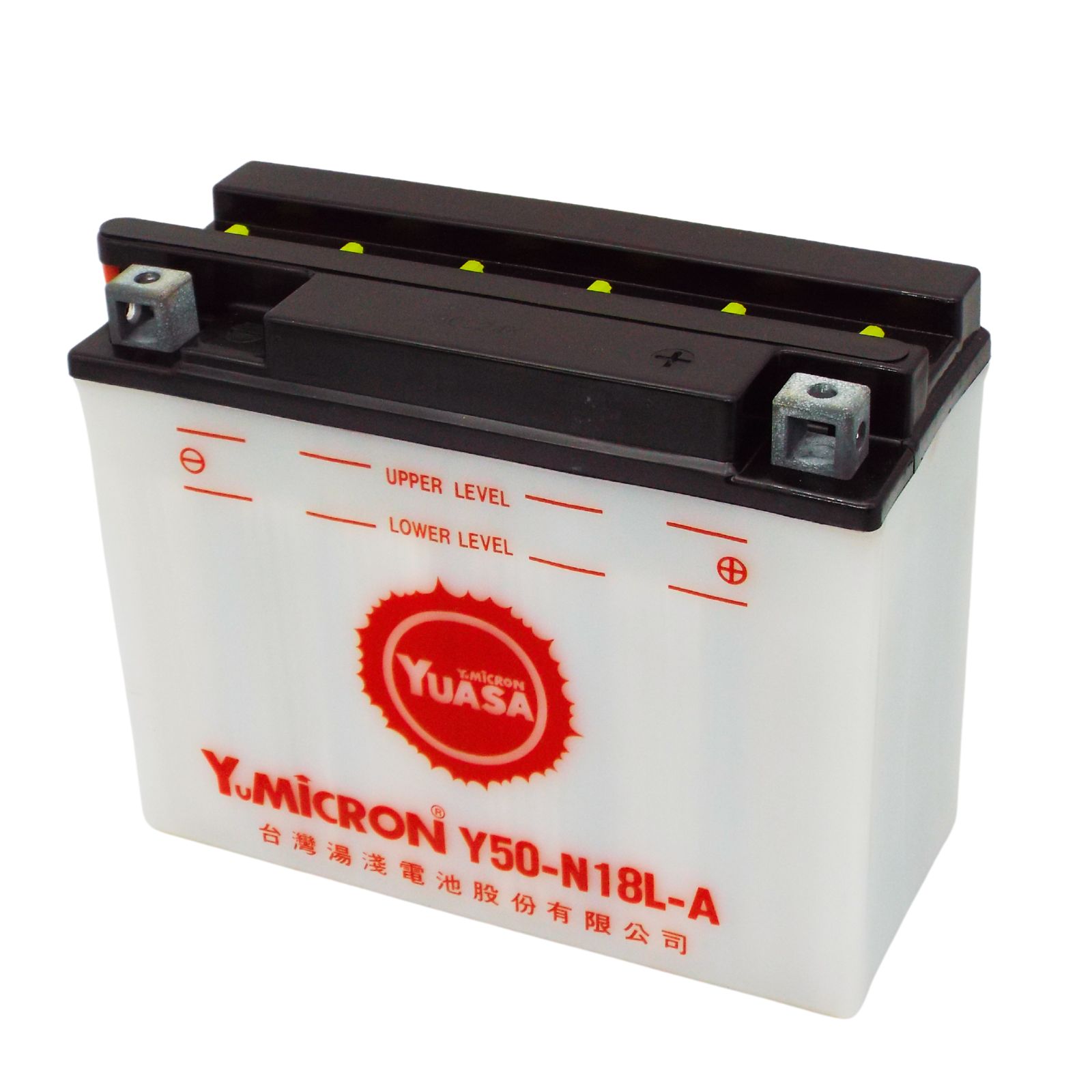 楽天市場】台湾ユアサ YUASA Y50-N18L-A 開放型バイクバッテリー 液別