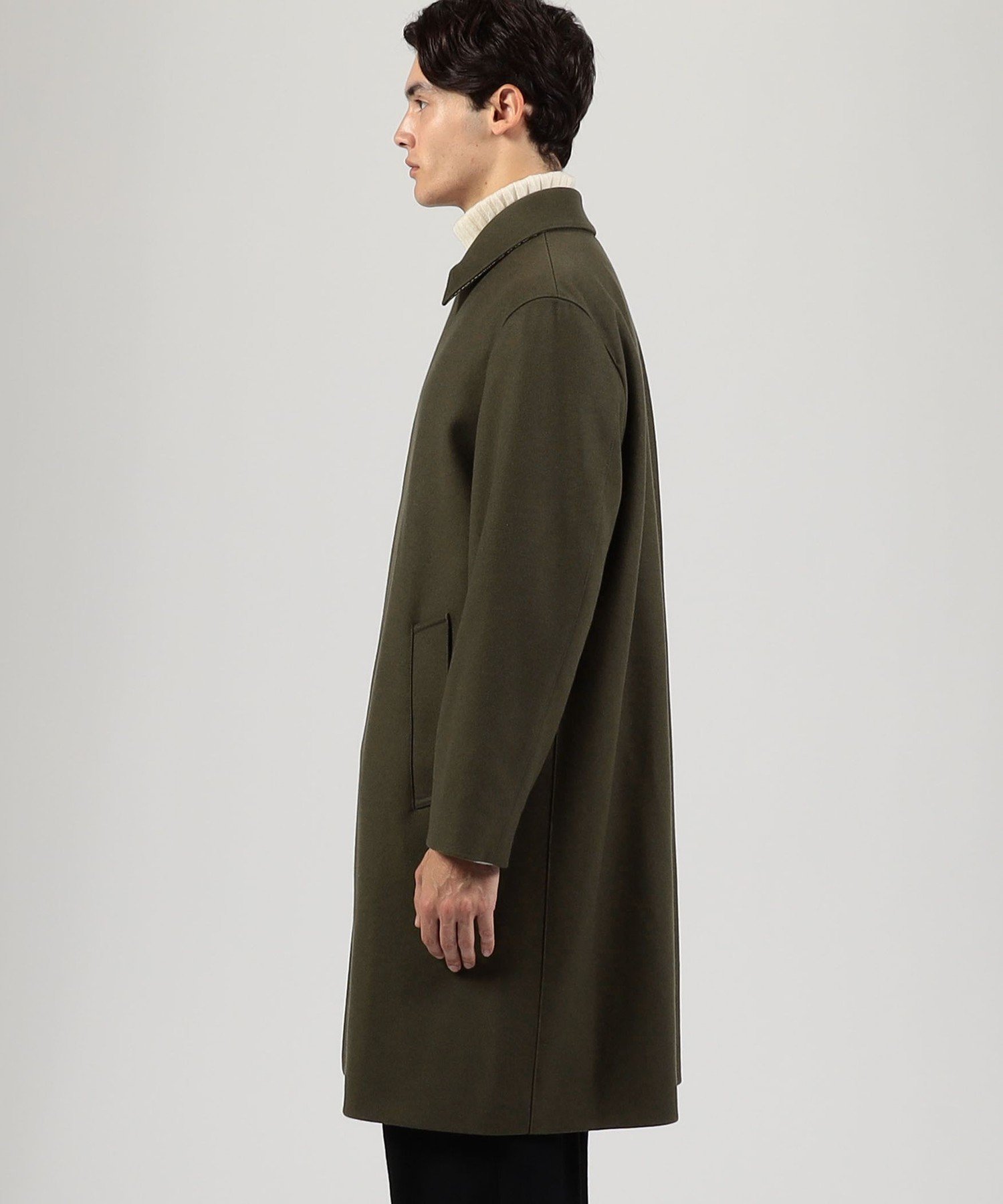 TOMORROWLAND｜【別注】MACKINTOSH DUNKELD ウールステンカラーコート