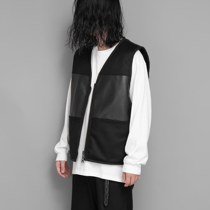 ENCOMING / Front Zip Reversible Vest | twelve
