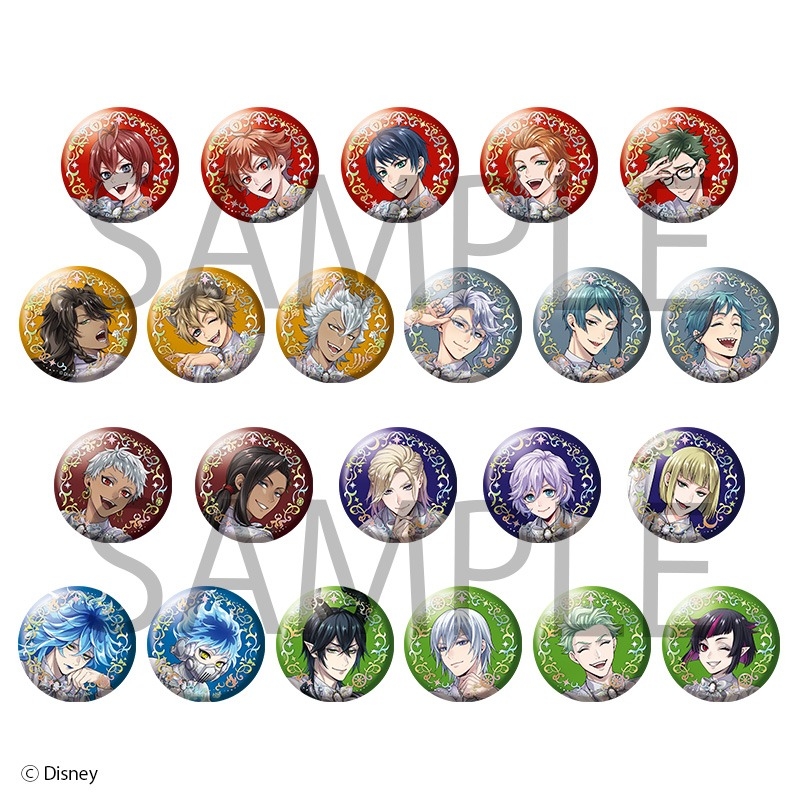 オーロラ箔缶バッジコレクション(プラチナジャケットver