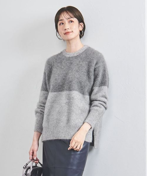 フォックスカシミヤ クルーネック ニット 24FW