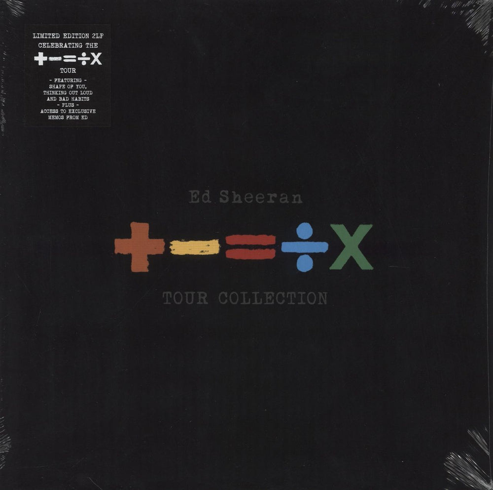 Ed Sheeran +-=÷× (Tour Collection) - Blue Vinyl + Numbered Set