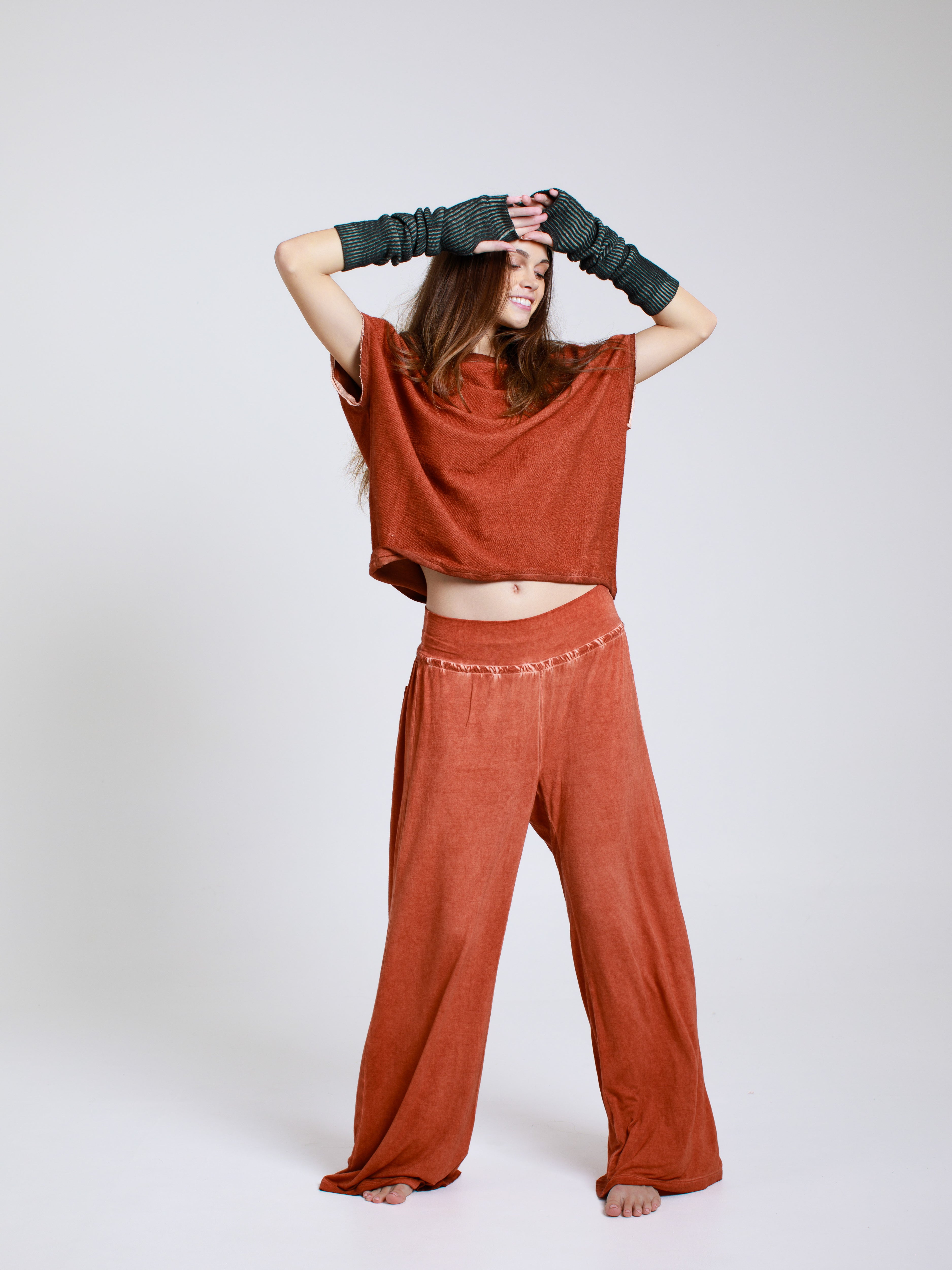 サルセーション salsation wide-neck DarkBrown L サルセーション