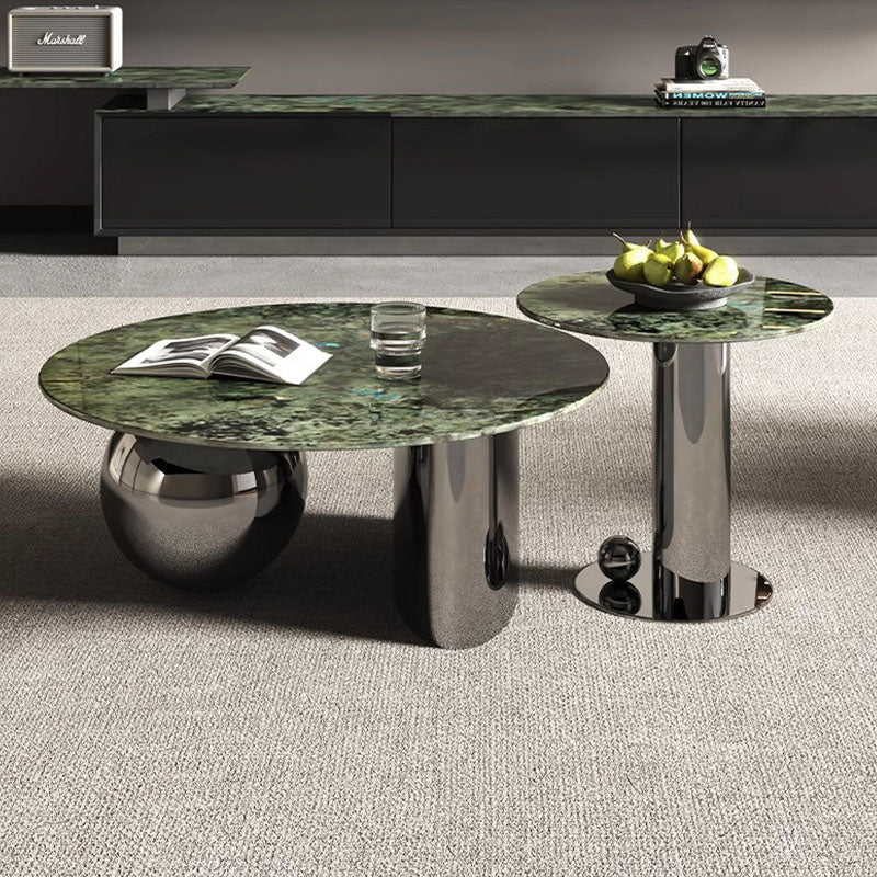 ACEX公式/ローテーブル 贅沢感 天然石