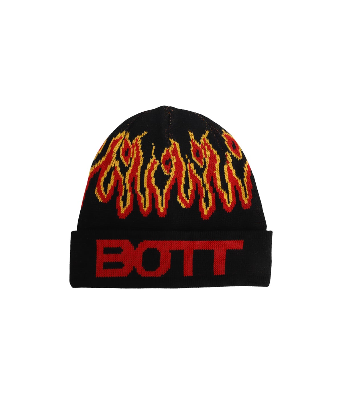 Flame Beanie | BOTT(ボット) / 帽子 ニットキャップ (メンズ