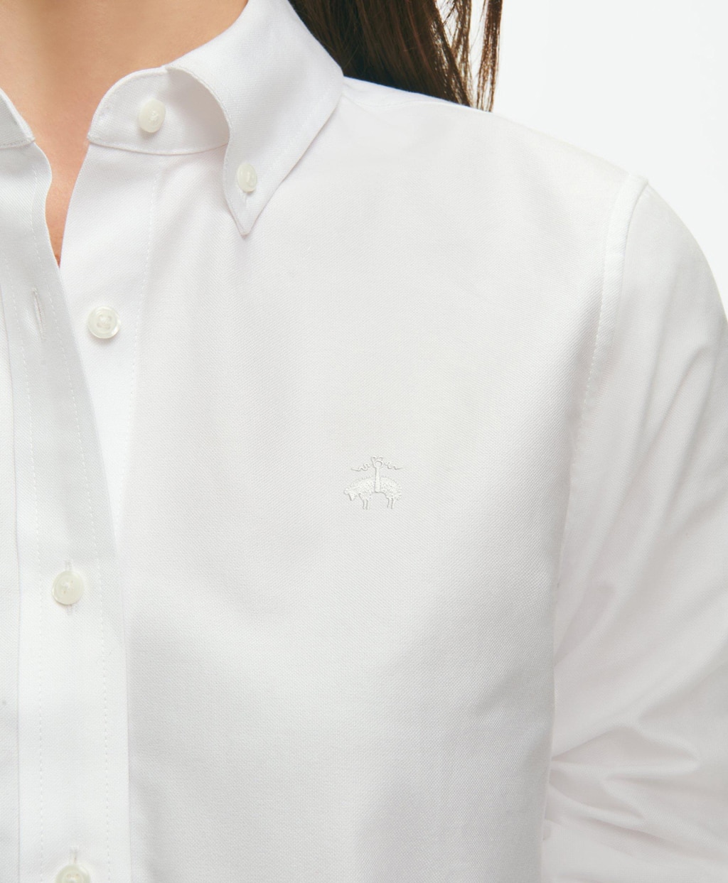 コットン オックスフォード GFロゴ ボタンダウンシャツ Classic Fit