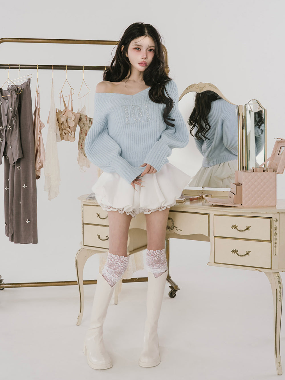 ボリュームバルーンミニスカート – Darich (ダーリッチ)