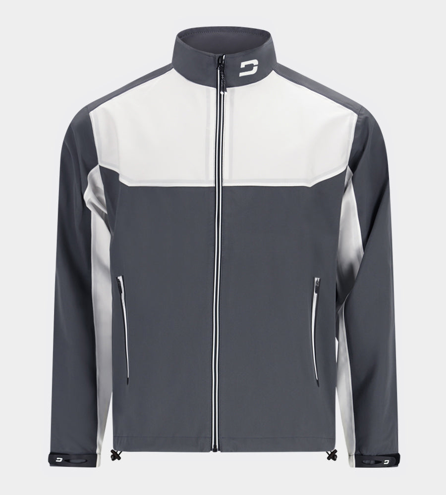 Thunder Rain Jacket in Black | Waterproof Golf Suit | Druids