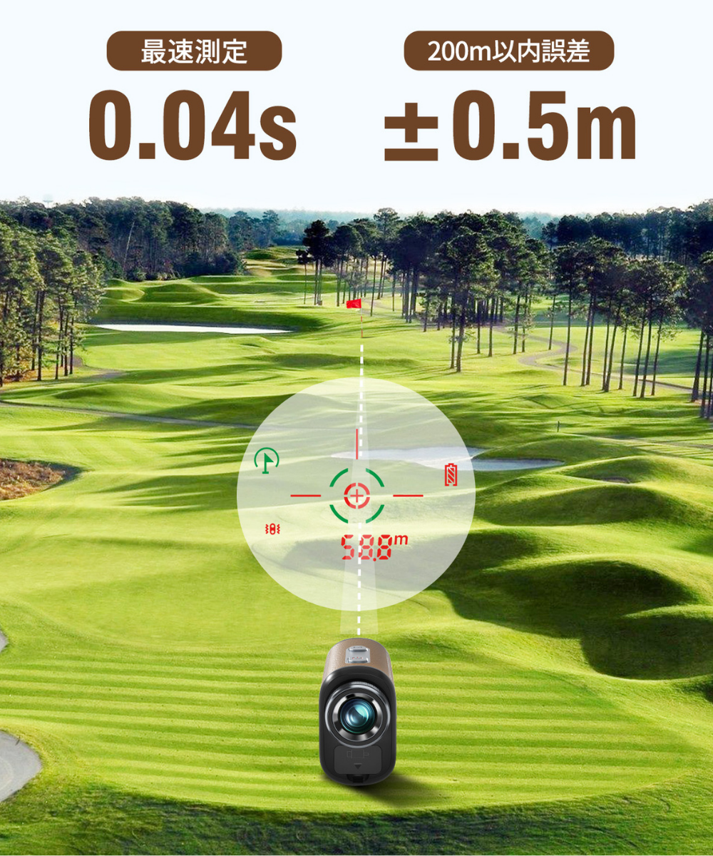 SILLAIDゴルフレーザー距離計VM2 – EENOUR