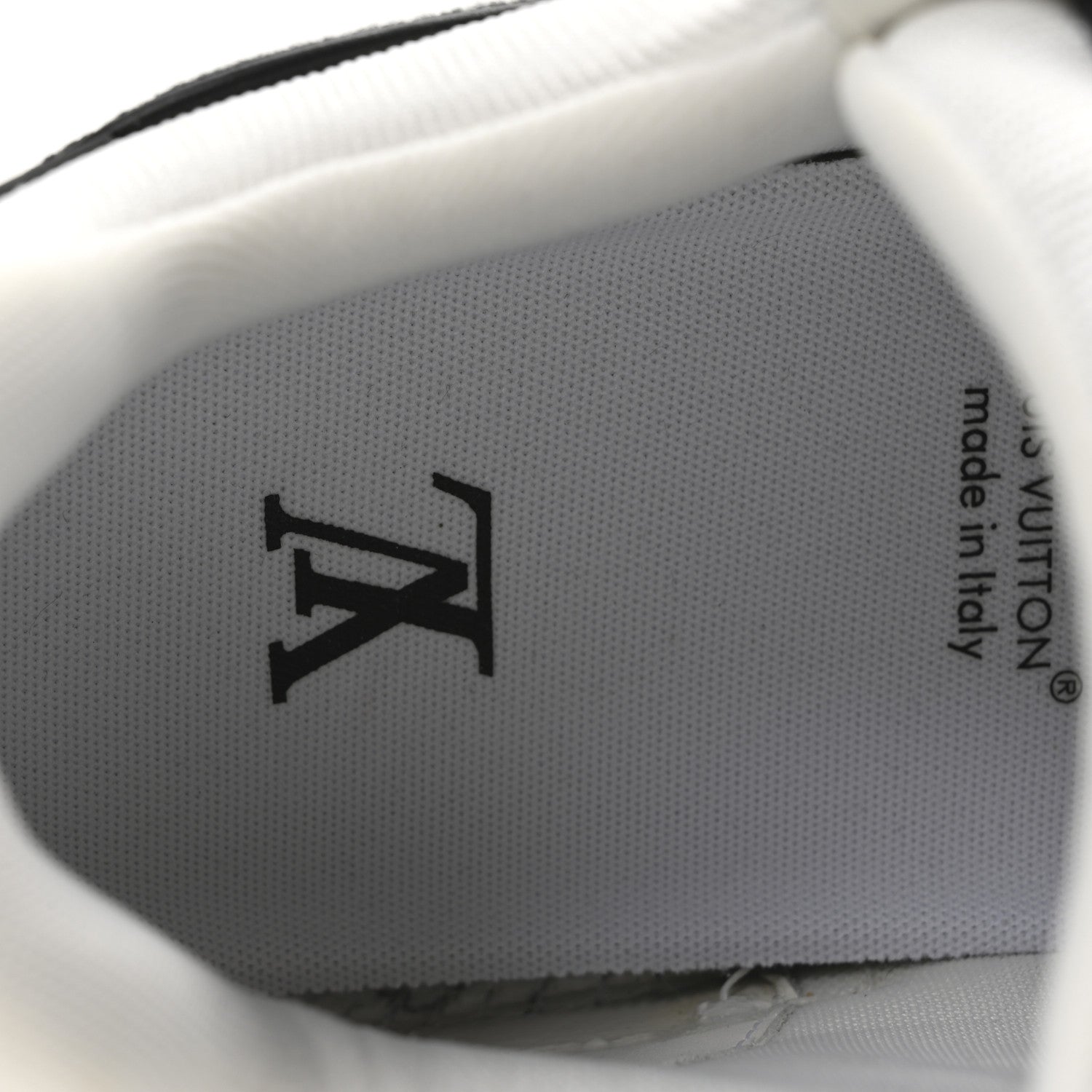 Louis Vuitton Calfskin Monogram Denim Mens LV Trainer Sneakers 9