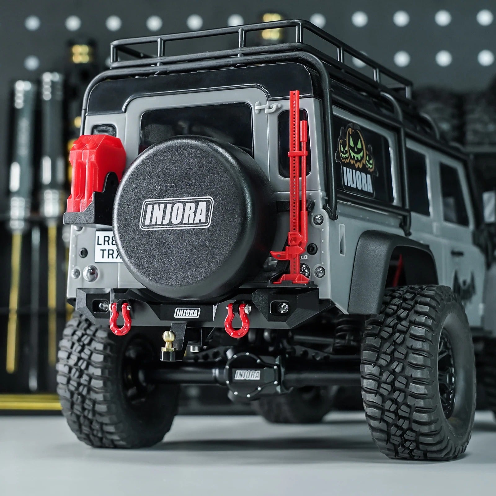 Traxxas トラクサス TRX-4M フロント リアバンパー ディフェンダー
