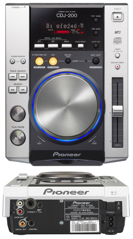 Pioneer CDJ-200 2台セット Pioneer CDJ-200 MP3対応 2台セット