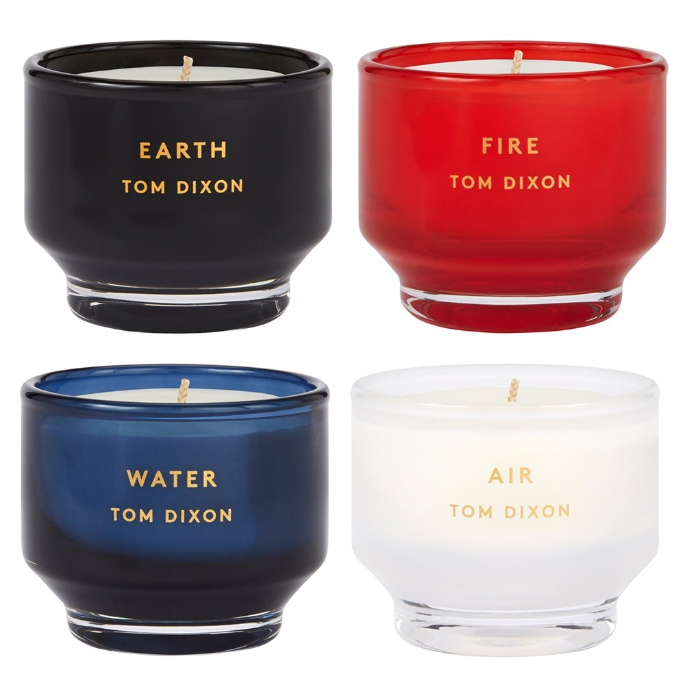 Ready for shipping - Elements Gift Set Tom Dixon Set 4 Candles