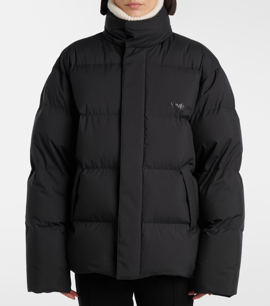 Down ski jacket in black - Saint Laurent | Mytheresa