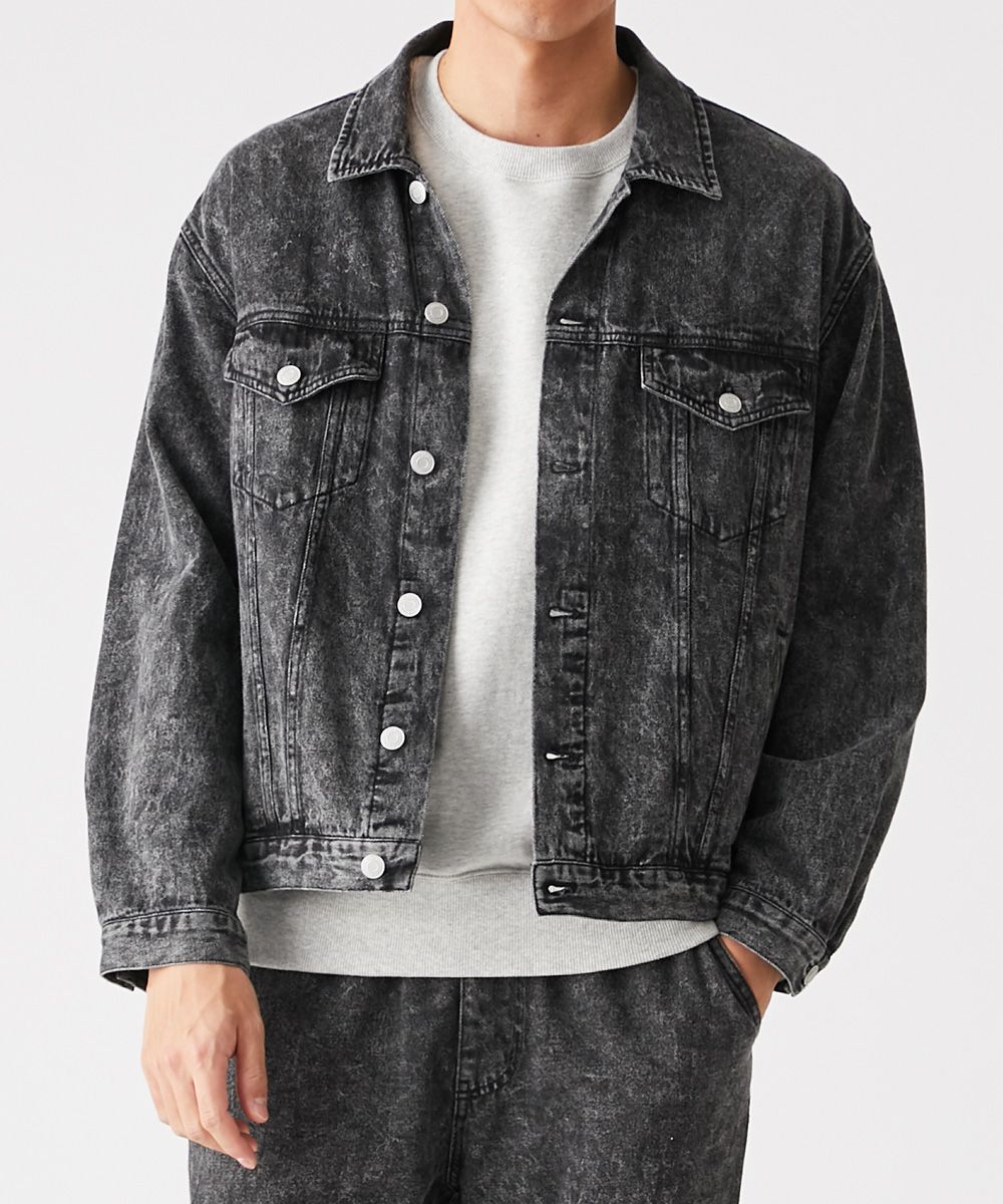 セットアップ可能】オーバーサイズデニムジャケット 通販【ニッセン】