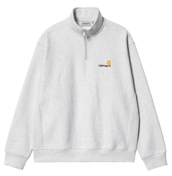 HALF ZIP AMERICAN SCRIPT SWEATSHIRT ハーフジップスウェット