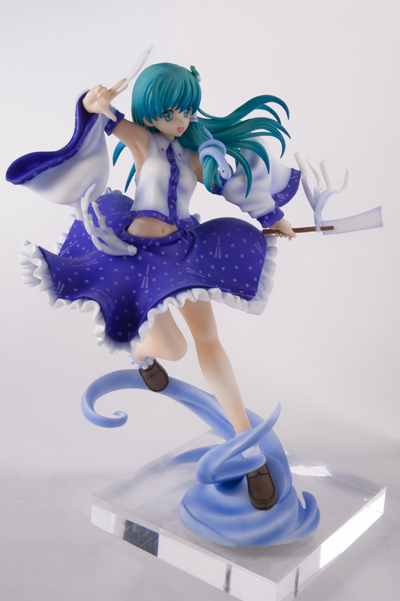 東方Project 東風谷 早苗│キューズQ 2D & 3D Creative Studio