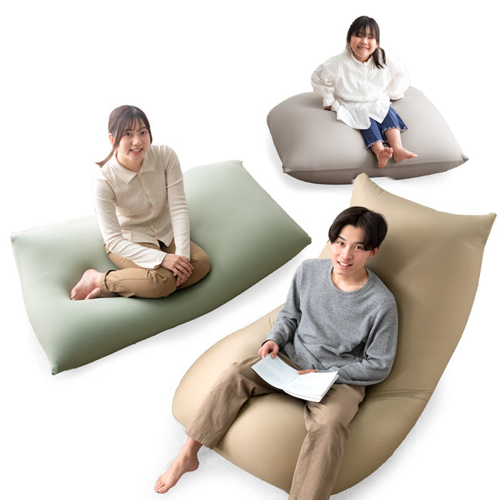 ギガ盛 充填量6kg もちっとフィット ビーズクッション 洗えるカバー