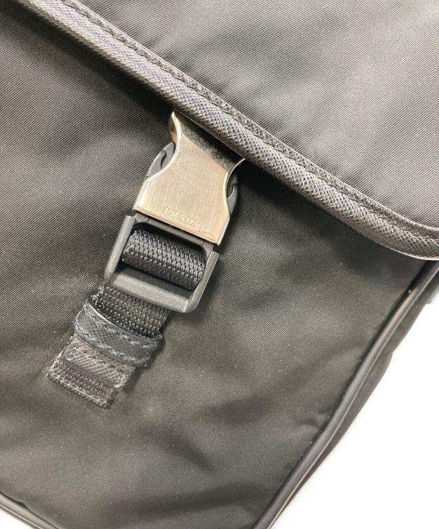 中古・古着通販】PRADA (プラダ) メッセンジャーバッグ ブラック