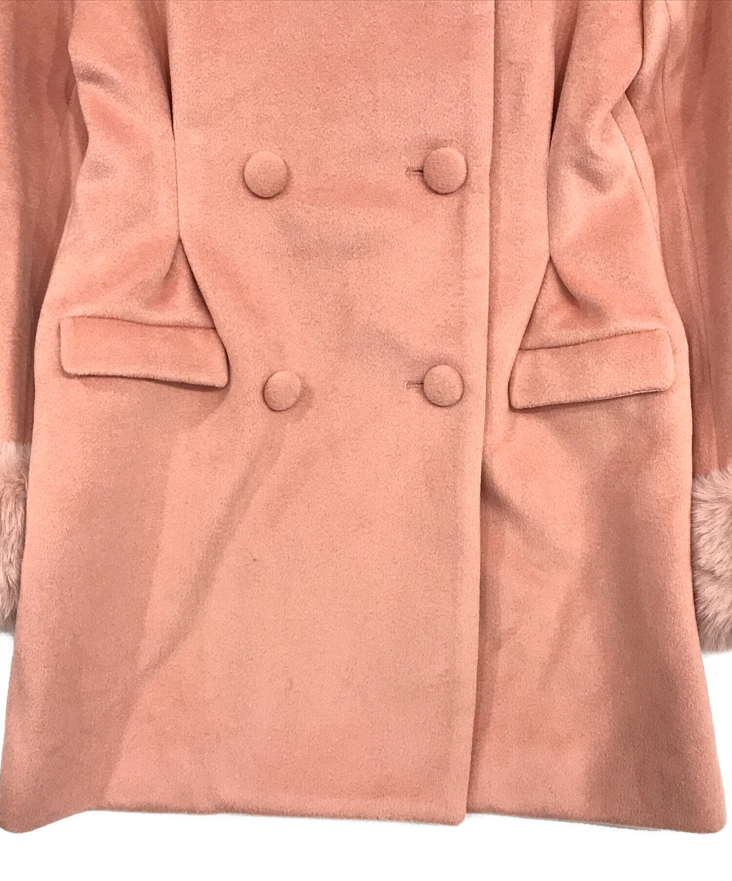 中古・古着通販】darich (ダーリッチ) タックデザインチェックコート