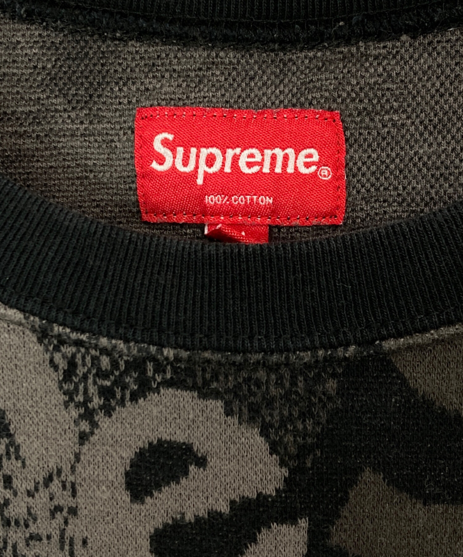 中古・古着通販】SUPREME (シュプリーム) Scatter Text Crewneck