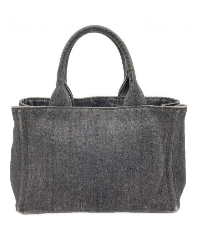 中古・古着通販】PRADA (プラダ) カナパ デニムトートバッグ