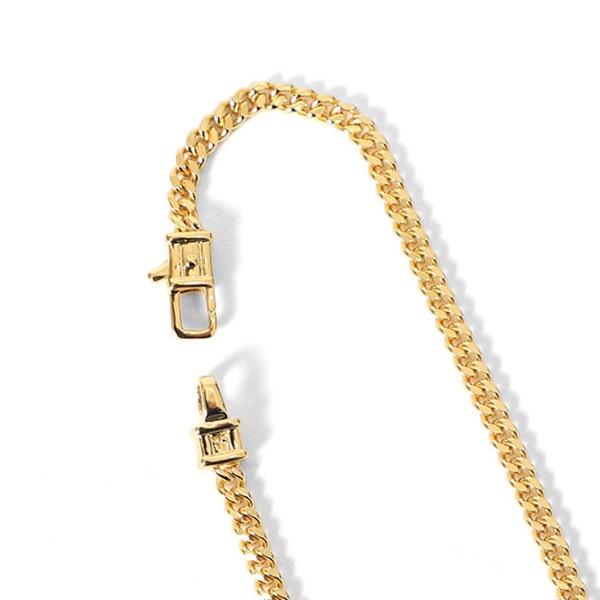 TOMWOOD トムウッド Curb Bracelet M Gold ゴールド チェーン