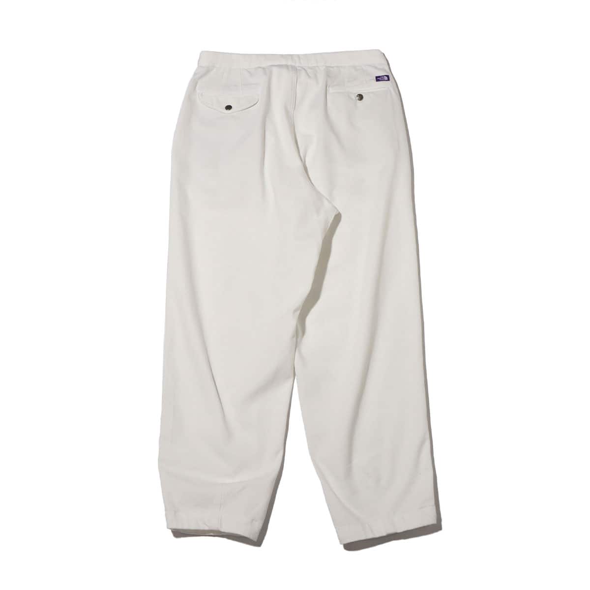 THE NORTH FACE PURPLE LABEL Denim Wide Tapered Pants OFF WHITE
