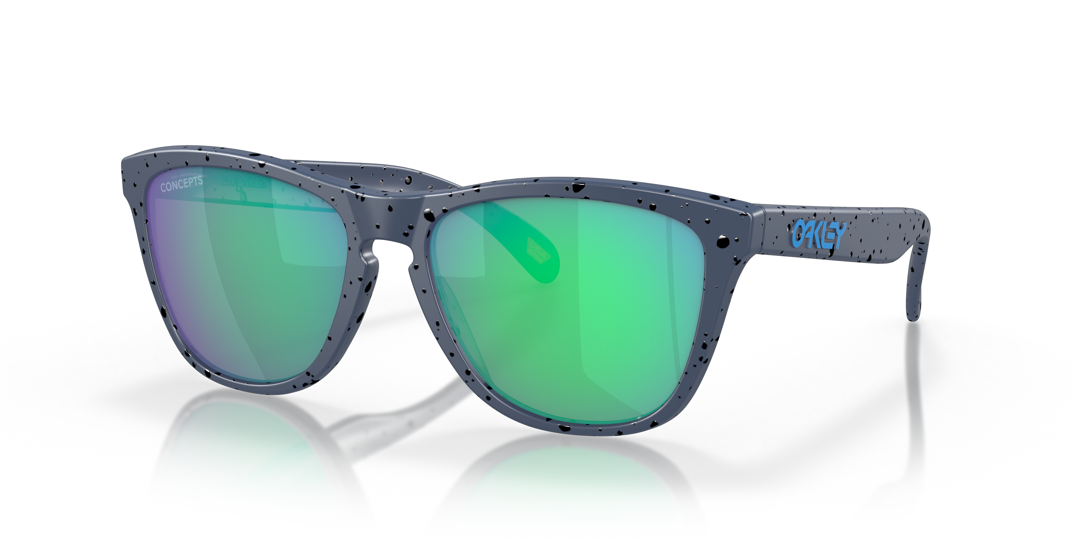 Frogskins™ X CNCPTS Lobsterskins™ Prizm Jade Lenses, Concepts Blue