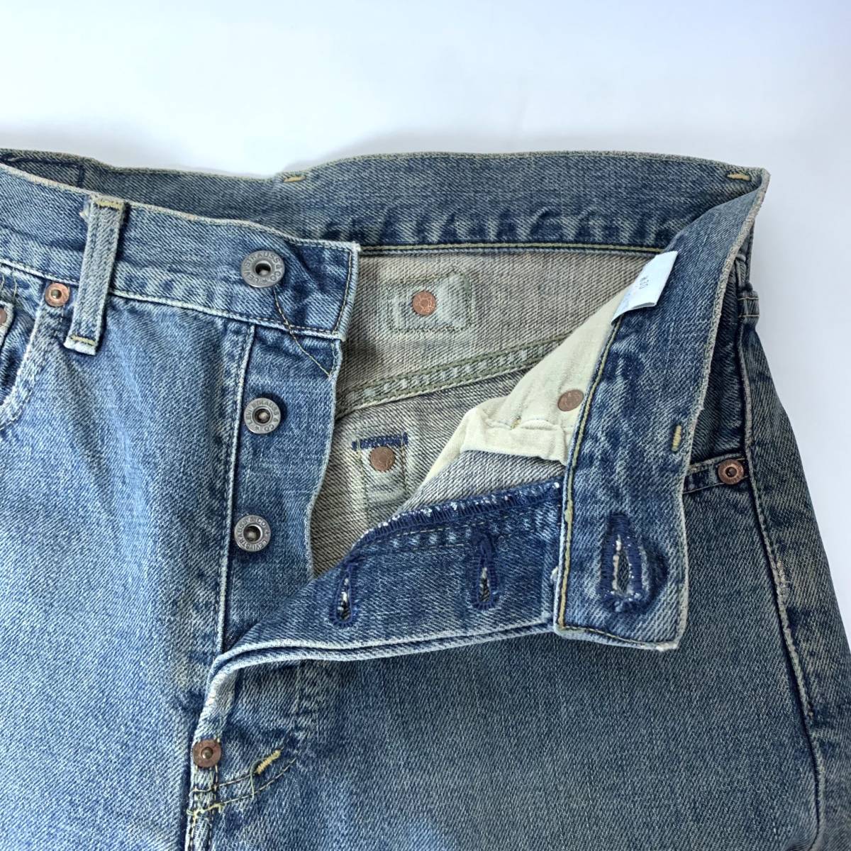 貴重 95年製 復刻 日本製 Levi's 702 XX J22刻印 BIG E リーバイス
