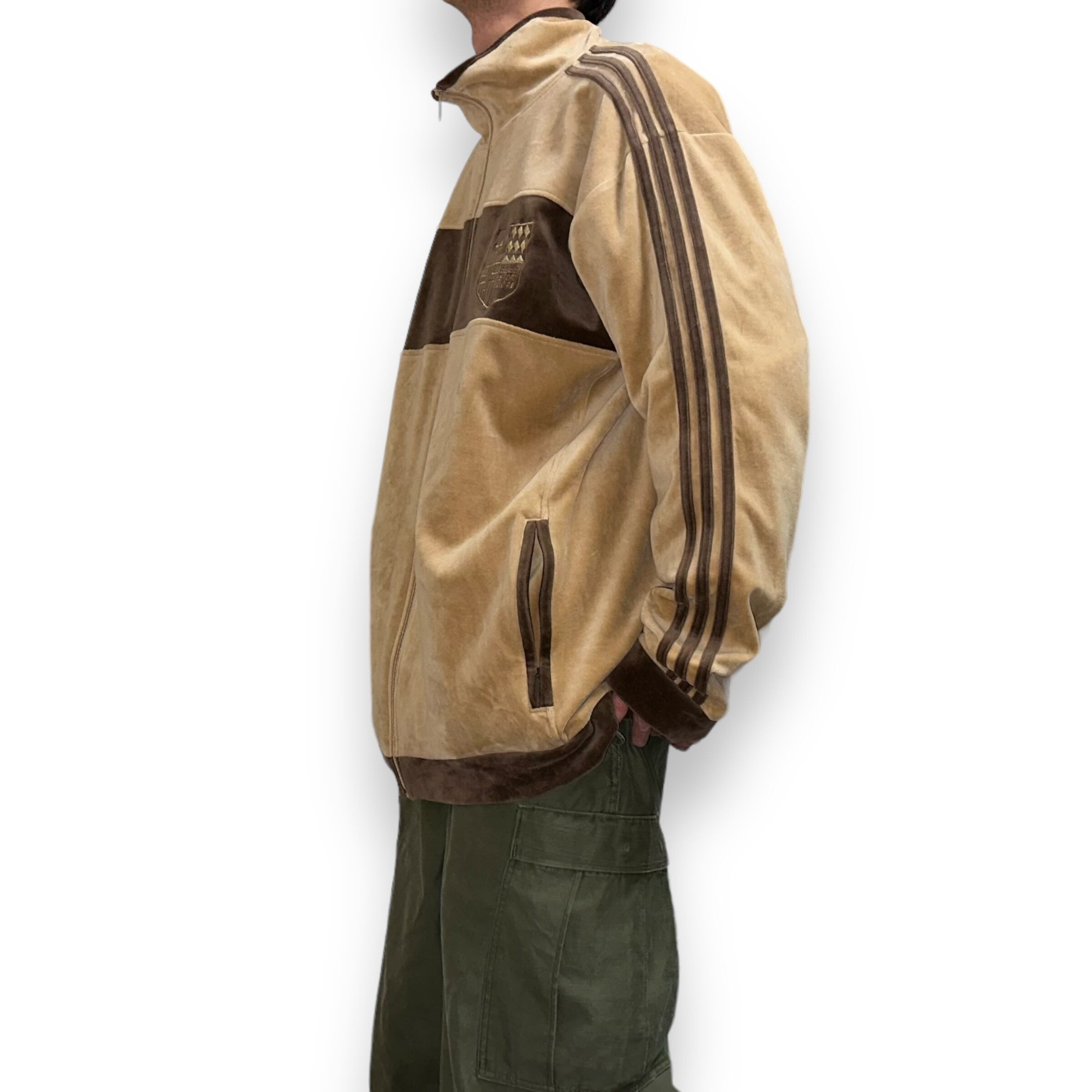 00s adidas SPORT LORE ベロア ハイネック トラックジャケット