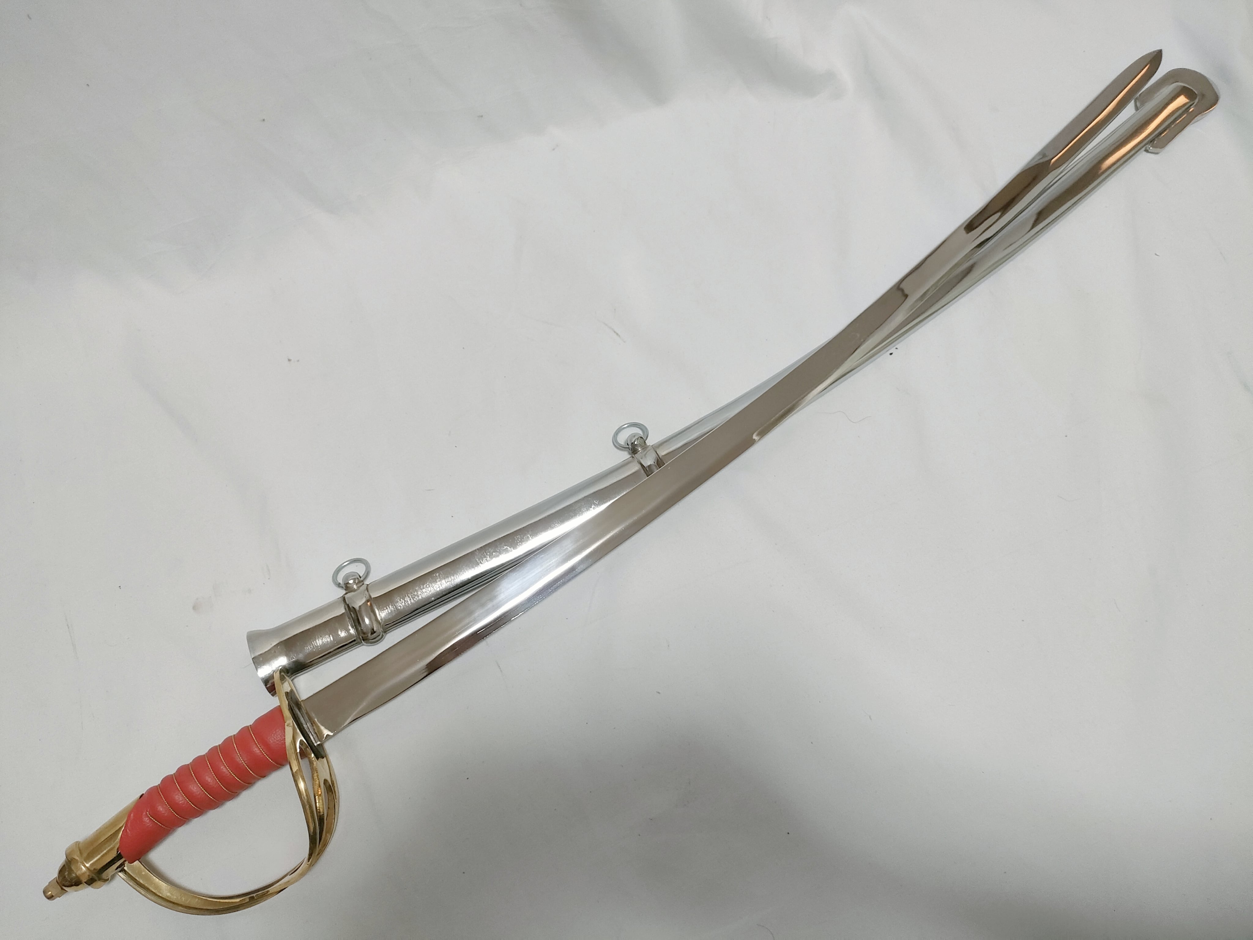 アメリカ軍騎兵刀 南北戦争期 真鍮製刀身 模造刀 西洋剣 | 張安堂 本店