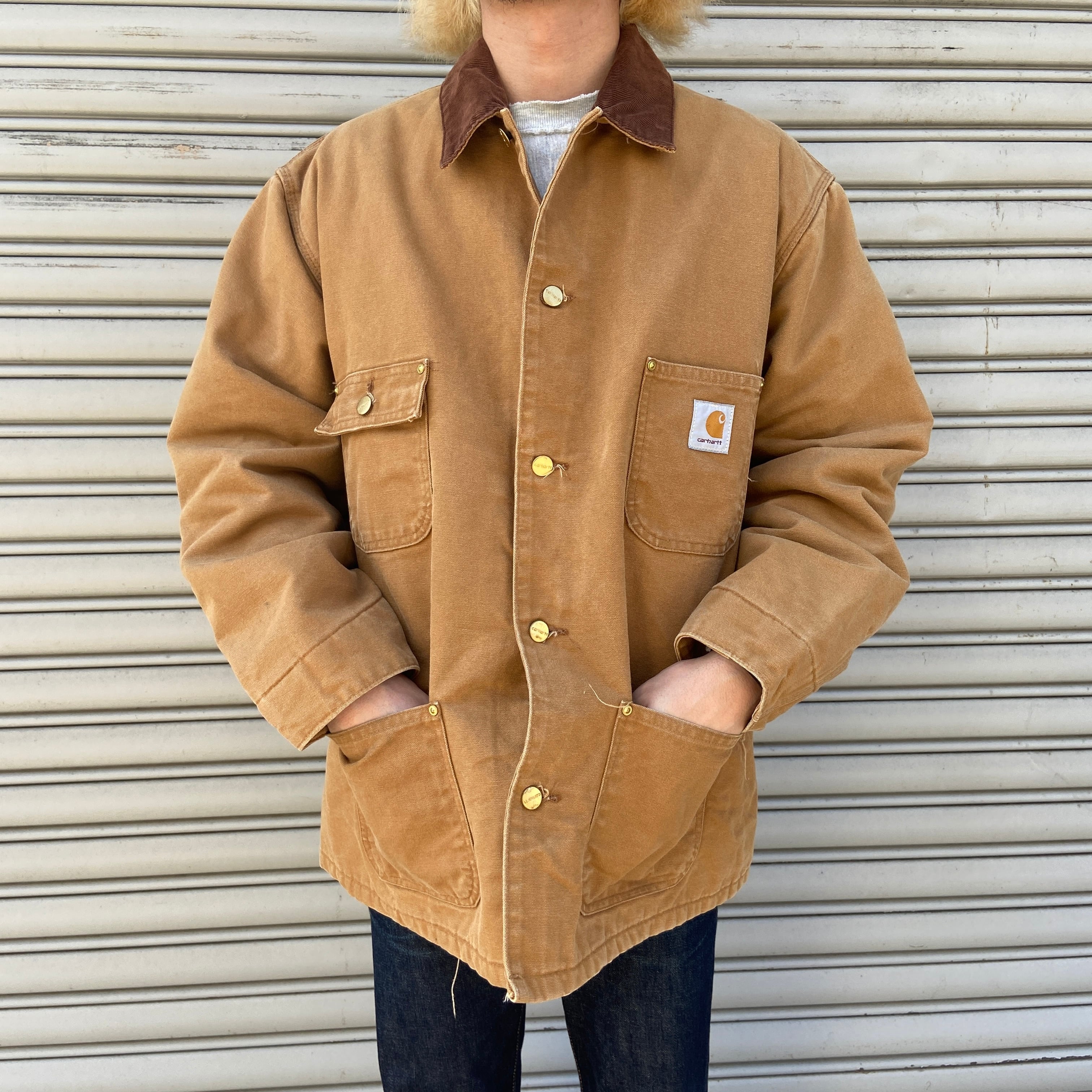 90s carhartt カーハート ミシガンチョアコート 48 XL相当 | 古着屋 Uan