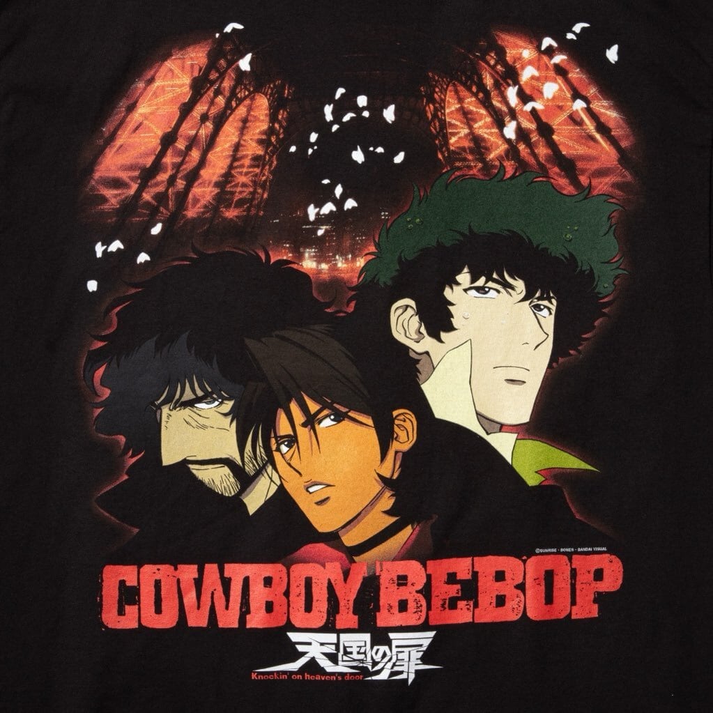 COWBOY BEBOP: THE MOVIE × GEEKS RULE 15 SILKSCREEN PRINTING T