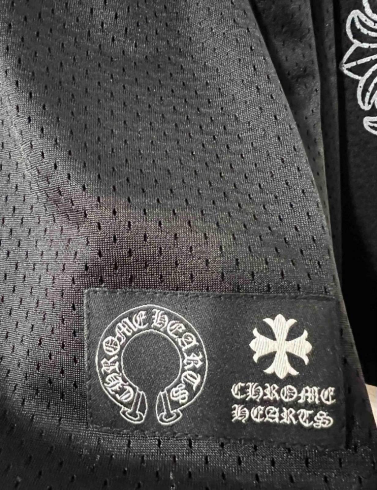 CHROME HEARTS クロムハーツ メッシュシャツ MESH JERSEY 長袖 ロンT