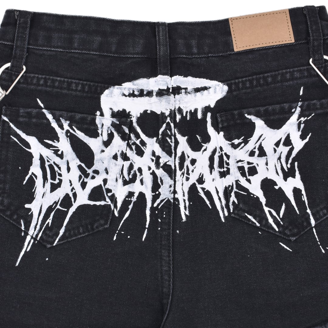 サブカルプリント☆スタッズショートパンツ | VOLCAN&APHRODITE