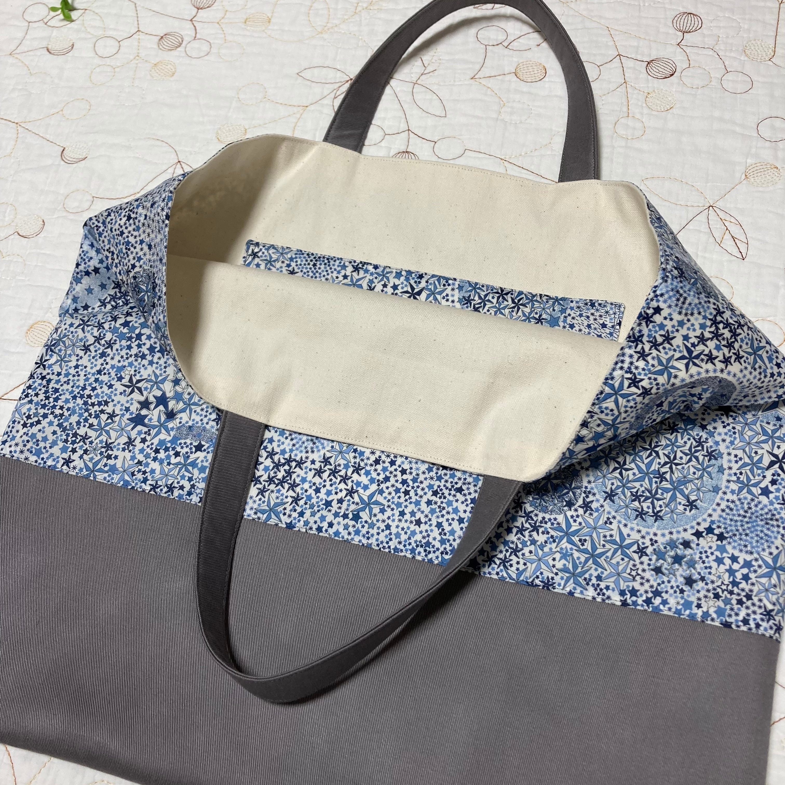 リバティ アデラジャ レッスンバッグ 絵本袋 手提げ袋 入園入学準備