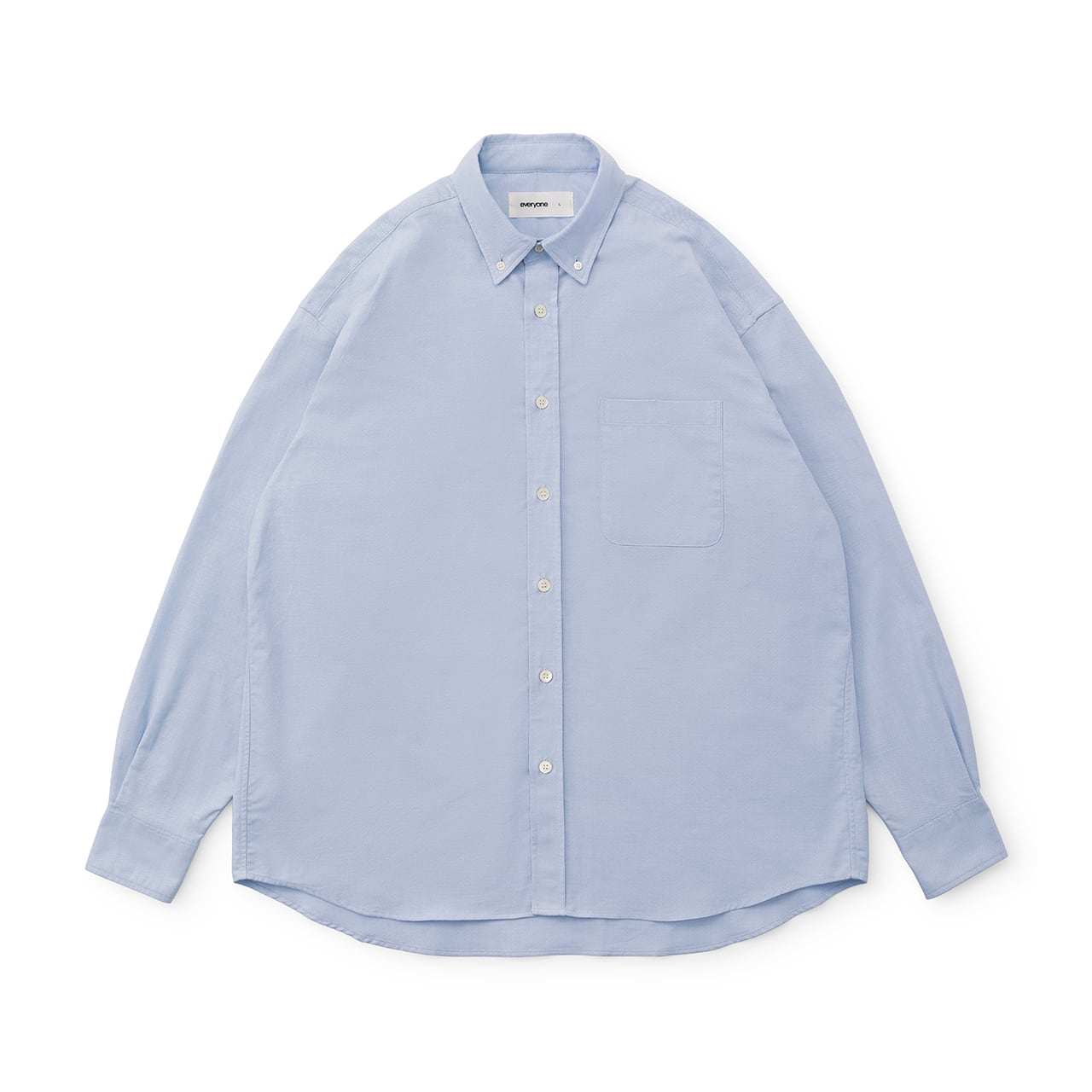 everyone button-down oxford shirt (SAX) | everyone