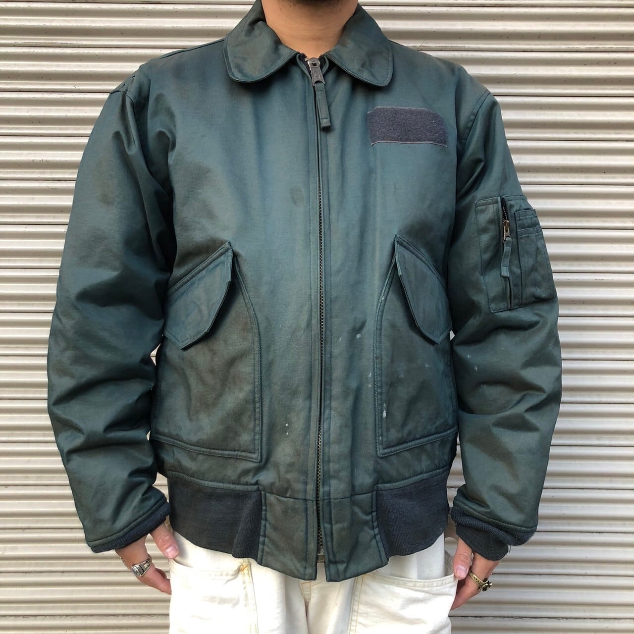 90s 米軍 USnavy FOSTEX GARMENTS CWU-45/P フライトジャケット
