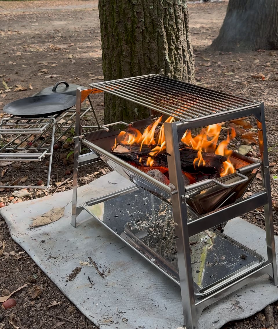 スノーピーク焚火台SR及びグリルブリッジM/L対応 グリルネットRadeau S